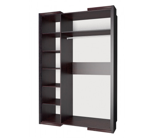 Трехдверный шкаф гардероб для одежды с зеркалом Барселона МН-115-03-220 Трехдверный шкаф гардероб для одежды с зеркалом Барселона МН-115-03-220