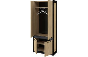 Шкаф для одежды в гостиную Стенли (Прованс) МН-037-05 Шкаф для одежды в гостиную Стенли (Прованс) МН-037-05
