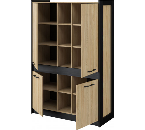 Шкаф комбинированный в гостиную Стенли (Прованс) МН-037-10 Шкаф комбинированный в гостиную Стенли (Прованс) МН-037-10