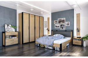 Шкаф четырехстворчатый Стенли (Прованс) МН-037-04