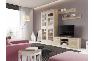 Гостиная Элана от МебельГрад, комплектация 1 Гостиная Элана от МебельГрад, комплектация 1