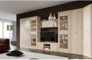 Гостиная Элана от МебельГрад, комплектация 3 Гостиная Элана от МебельГрад, комплектация 3