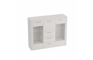 Широкий комод с баром для гостиной Элана  Широкий комод с баром для гостиной Элана