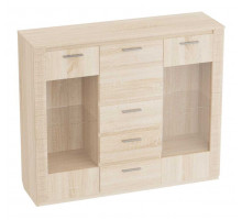 Широкий комод с баром для гостиной Элана  Широкий комод с баром для гостиной Элана