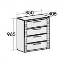 Комод для спальни Элана 850 Комод для спальни Элана 850
