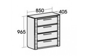 Комод для спальни Элана 850 Комод для спальни Элана 850