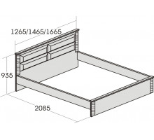 Двуспальная кровать Элана Двуспальная кровать Элана