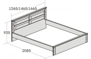 Двуспальная кровать Элана Двуспальная кровать Элана