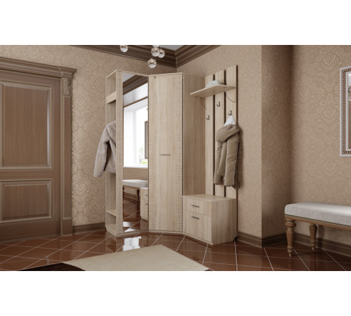 Прихожая Элана от МебельГрад, комплектация 1 Прихожая Элана от МебельГрад, комплектация 1