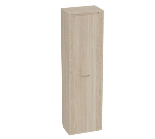 Одностворчатый шкаф с полками для спальни Элана, цвет Бодега белая Одностворчатый шкаф с полками для спальни Элана, цвет Бодега белая