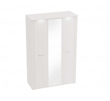 Трехстворчатый шкаф гардероб для спальни Элана, цвет Бодега белая Трехстворчатый шкаф гардероб для спальни Элана, цвет Бодега белая