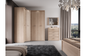 Спальня Элана от МебельГрад, комплектация 2 Спальня Элана от МебельГрад, комплектация 2