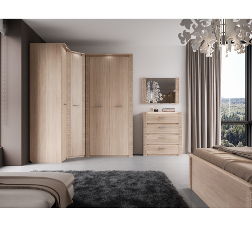 Спальня Элана от МебельГрад, комплектация 2 Спальня Элана от МебельГрад, комплектация 2