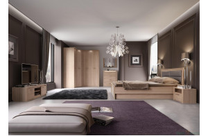 Спальня Элана от МебельГрад, комплектация 2 Спальня Элана от МебельГрад, комплектация 2