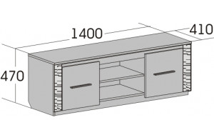 Тумба под телевизор для гостиной Элана Тумба под телевизор для гостиной Элана