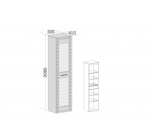 Одностворчатая витрина с ящиком для гостиной Элана Одностворчатая витрина с ящиком для гостиной Элана