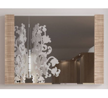 Настенное зеркало Элана, цвет Бодега белая Настенное зеркало Элана, цвет Бодега белая