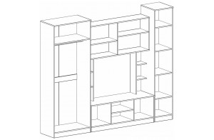 Стенка под телевизор Флоренция Стенка под телевизор Флоренция