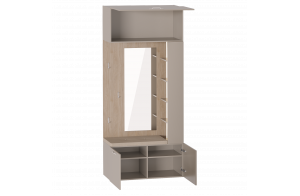 Вешалка с зеркалом Джерси  Вешалка с зеркалом Джерси