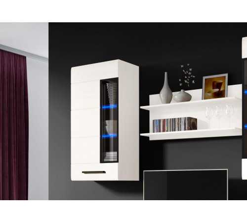 Шкаф-витрина Кёльн Белый Аляска Шкаф-витрина Кёльн Белый Аляска