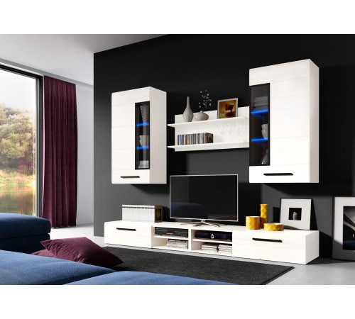 Шкаф-витрина Кёльн Белый Аляска Шкаф-витрина Кёльн Белый Аляска