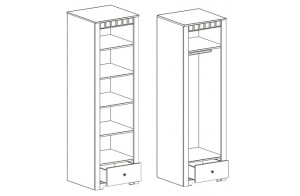 Шкаф  Прованс однодверный платяной Шкаф  Прованс однодверный платяной