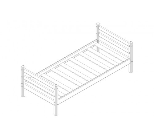 Детская кровать Соня Вариант-1 Детская кровать Соня Вариант-1