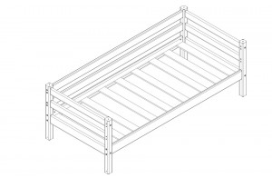Детская кровать Соня Вариант-2