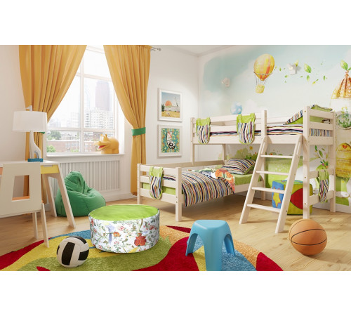 Двухъярусная детская кровать Соня Вариант-8 Двухъярусная детская кровать Соня Вариант-8