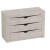 Комод для белья с тремя ящиками Соренто Комод для белья с тремя ящиками Соренто