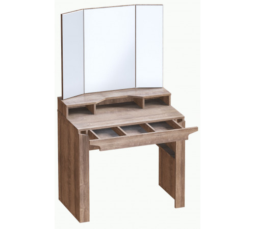 Туалетный столик Соренто с зеркалом Дуб стирлинг Туалетный столик Соренто с зеркалом Дуб стирлинг