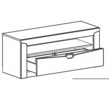 Тумба под ТВ Соренто с ящиком дуб бонифаций Тумба под ТВ Соренто с ящиком дуб бонифаций