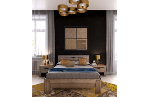 Спальный гарнитур Соренто Дуб Стирлинг композиция 1 Спальный гарнитур Соренто Дуб Стирлинг композиция 1