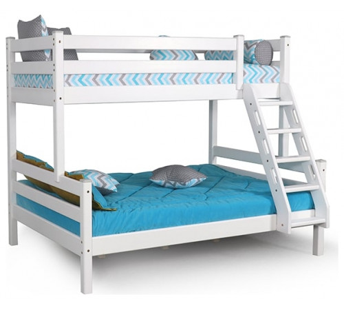 Двухъярусная кровать Адель (белая) Двухъярусная кровать Адель (белая)