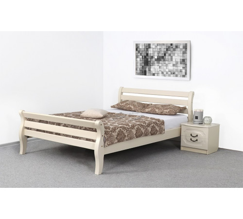 Односпальная кровать Аврора (ясень жемчужный) Односпальная кровать Аврора (ясень жемчужный)