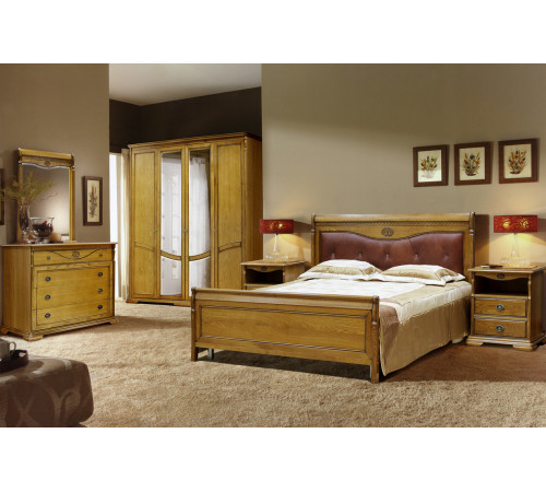 Спальня Лика (медовый дуб) Спальня Лика (медовый дуб)