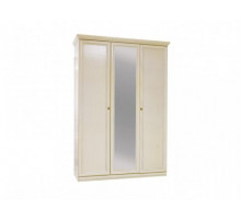 Шкаф для одежды Нинель ММ-167-01/03 (белая эмаль)