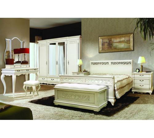 Спальня Оскар (белая эмаль)