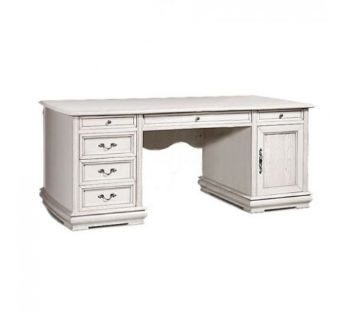 Стол письменный Оскар ММ-218-20 (белая эмаль+пт) Стол письменный Оскар ММ-218-20 (белая эмаль+пт)