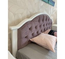 Двуспальная кровать Флоренция MUR-112-01/1 с каретной стяжкой Двуспальная кровать Флоренция MUR-112-01/1 с каретной стяжкой