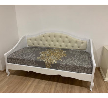 Односпальная кровать Анджелика MUR-115-01/1 с каретной стяжкой Односпальная кровать Анджелика MUR-115-01/1 с каретной стяжкой