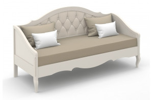 Односпальная кровать Анджелика MUR-115-01/1 с каретной стяжкой Односпальная кровать Анджелика MUR-115-01/1 с каретной стяжкой