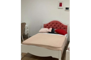 Односпальная кровать Авиньон MUR-111-01/1 с каретной стяжкой Односпальная кровать Авиньон MUR-111-01/1 с каретной стяжкой