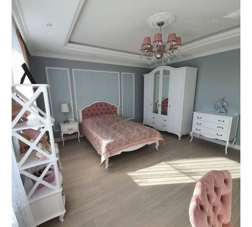 Односпальная кровать Флоренция MUR-112-01/1 с каретной стяжкой Односпальная кровать Флоренция MUR-112-01/1 с каретной стяжкой