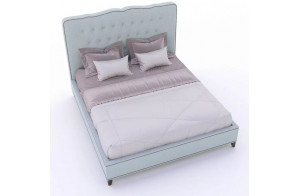 Двуспальная кровать Амаль MUR-IK-AMAL с мягкой спинкой Двуспальная кровать Амаль MUR-IK-AMAL с мягкой спинкой