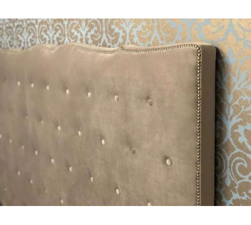 Двуспальная кровать Амаль MUR-IK-AMAL с мягкой спинкой Двуспальная кровать Амаль MUR-IK-AMAL с мягкой спинкой