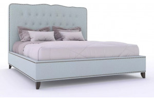 Двуспальная кровать Амаль MUR-IK-AMAL с мягкой спинкой Двуспальная кровать Амаль MUR-IK-AMAL с мягкой спинкой
