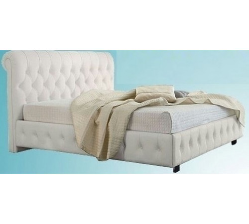 Двуспальная кровать Честер MUR-IK-CHESTER с мягкой спинкой Двуспальная кровать Честер MUR-IK-CHESTER с мягкой спинкой