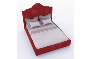 Двуспальная кровать Делис MUR-IK-DELIS с мягкой спинкой Двуспальная кровать Делис MUR-IK-DELIS с мягкой спинкой