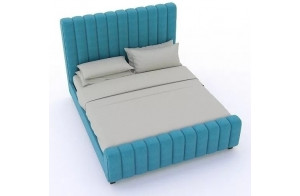 Двуспальная кровать Гомер MUR-IK-GOMER с мягкой спинкой Двуспальная кровать Гомер MUR-IK-GOMER с мягкой спинкой